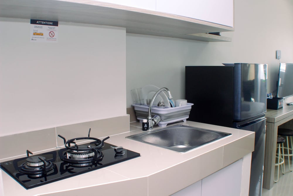 homey and minimalist studio at vasanta innopark apartment