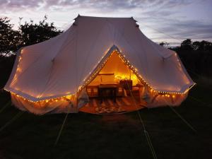stunning 6m emperor bell tent near whitby