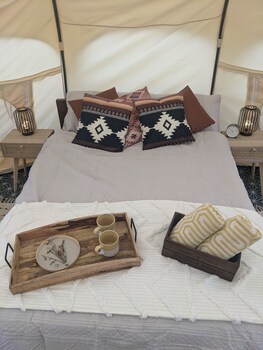 immaculate lotus belle tent retreat north devon