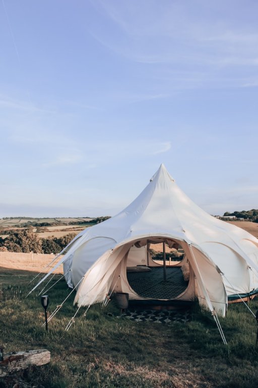 immaculate lotus belle tent retreat north devon