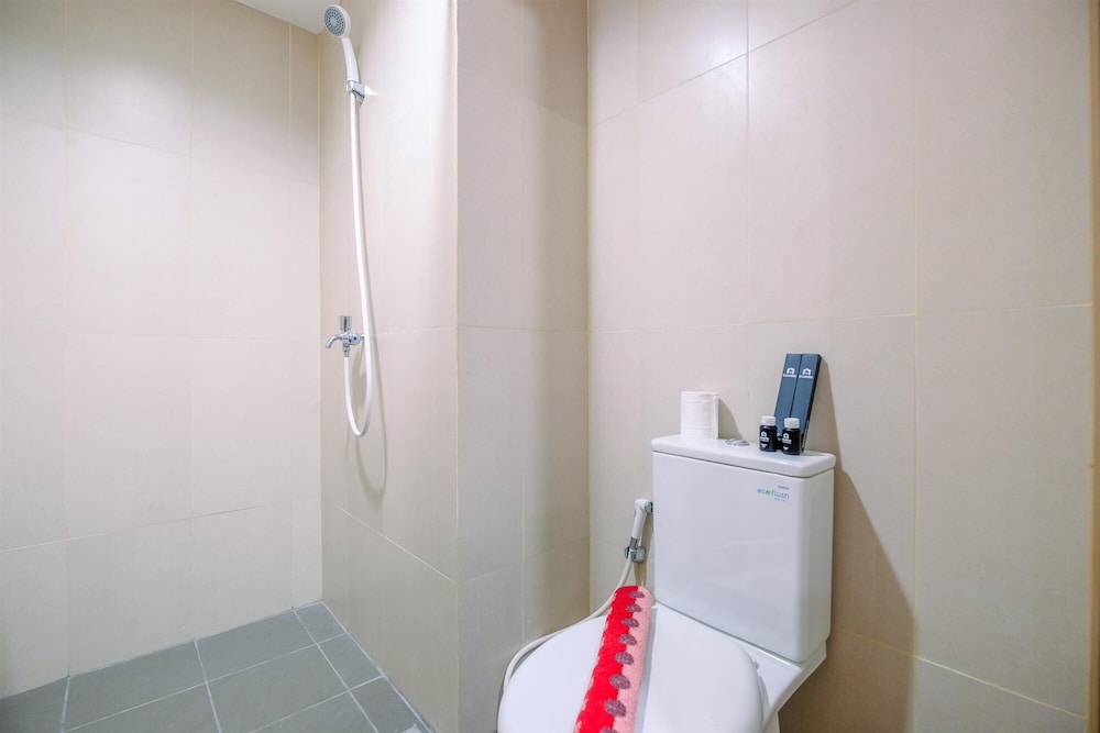 comfortable pool view studio room at gateway park lrt city bekasi apartment