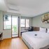 comfortable pool view studio room at gateway park lrt city bekasi apartment
