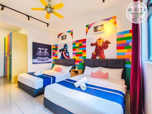 pangsapuri meridian jb city homestay