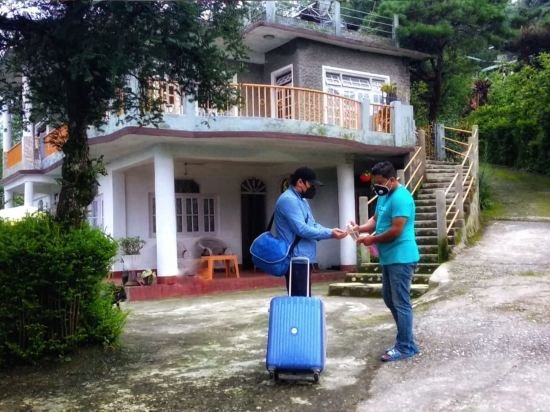 the atrium park homestay kalimpong