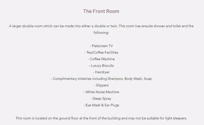 the ashleigh dog friendly