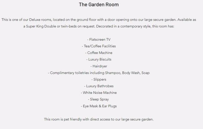 the ashleigh dog friendly