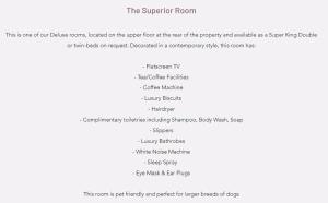 the ashleigh dog friendly