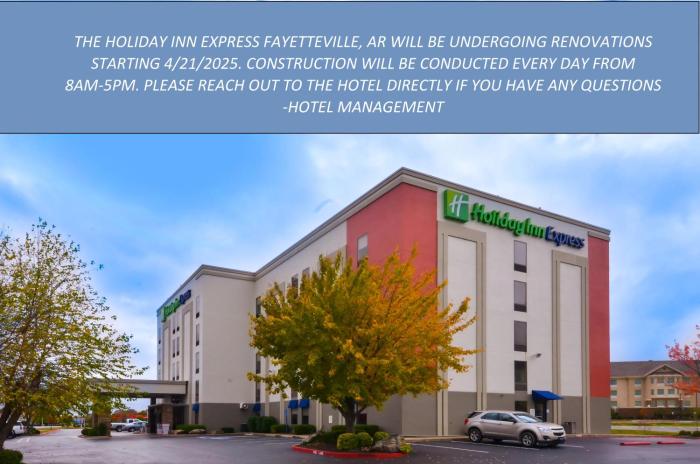 holiday inn express fayetteville univ of ar area by ihg