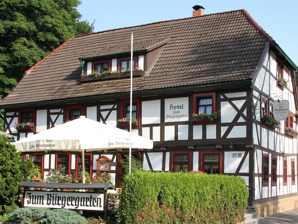 hotel zum burgergarten stolberg im harz