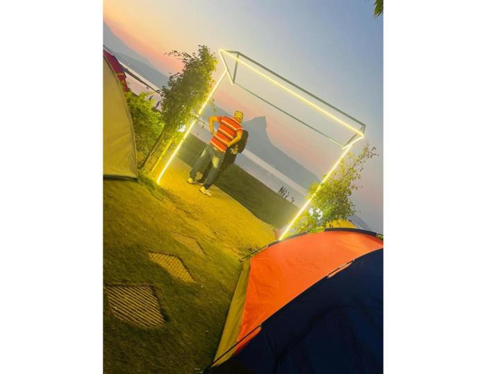 blue unicorns pawana camping
