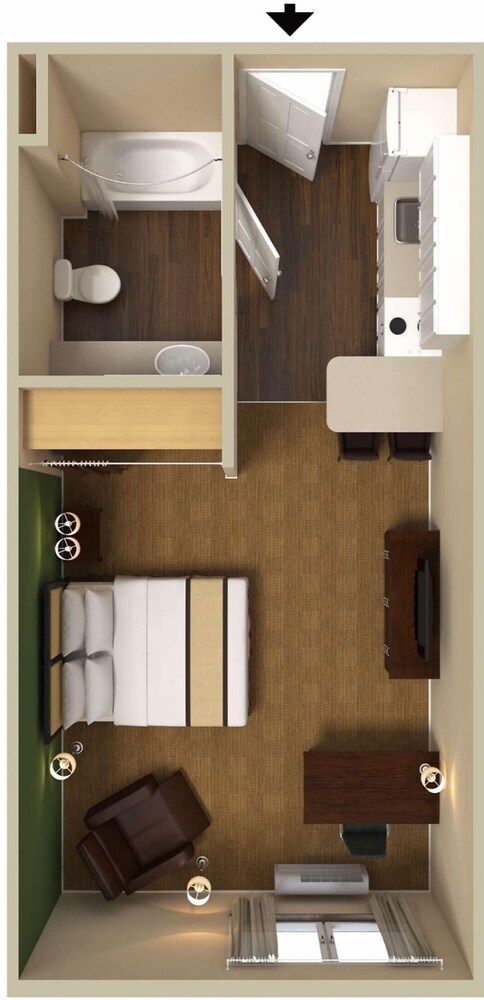 extended stay america select suites chicago lombard oakbrook