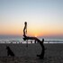 sunset cafe beach stay