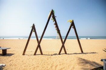 sunset cafe beach stay