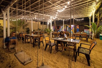 sunset cafe beach stay