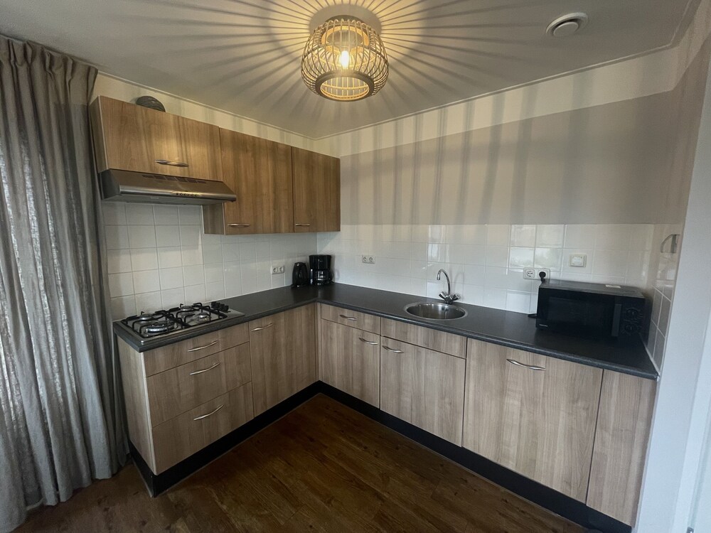 cozy furnished house with garden near nature reserve