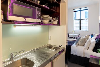 lovely urban studio plus loft off queen street