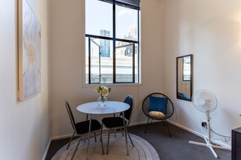 lovely urban studio plus loft off queen street