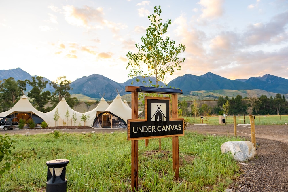 under canvas north yellowstone paradise valley