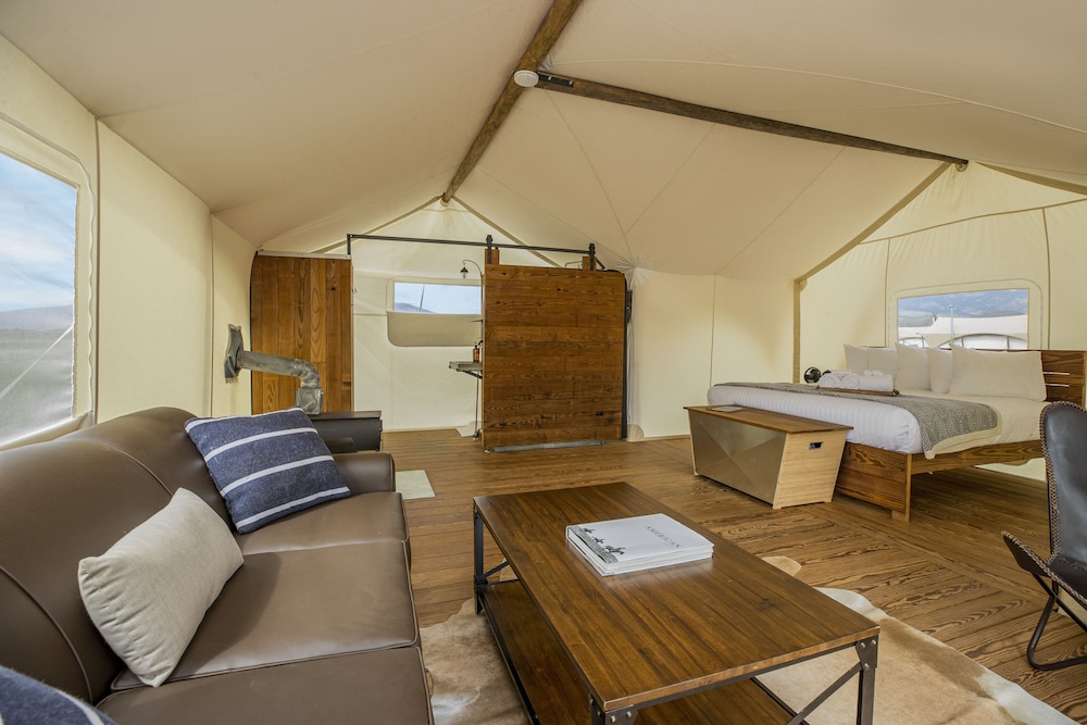 under canvas north yellowstone paradise valley