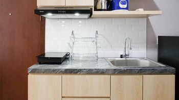 best choice and nice studio apartment at grand dharmahusada lagoon