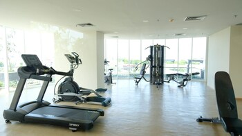 best choice and nice studio apartment at grand dharmahusada lagoon