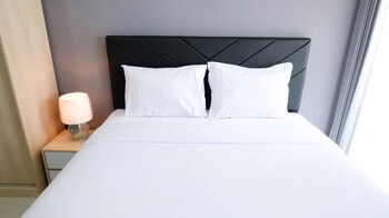 best choice and nice studio apartment at grand dharmahusada lagoon