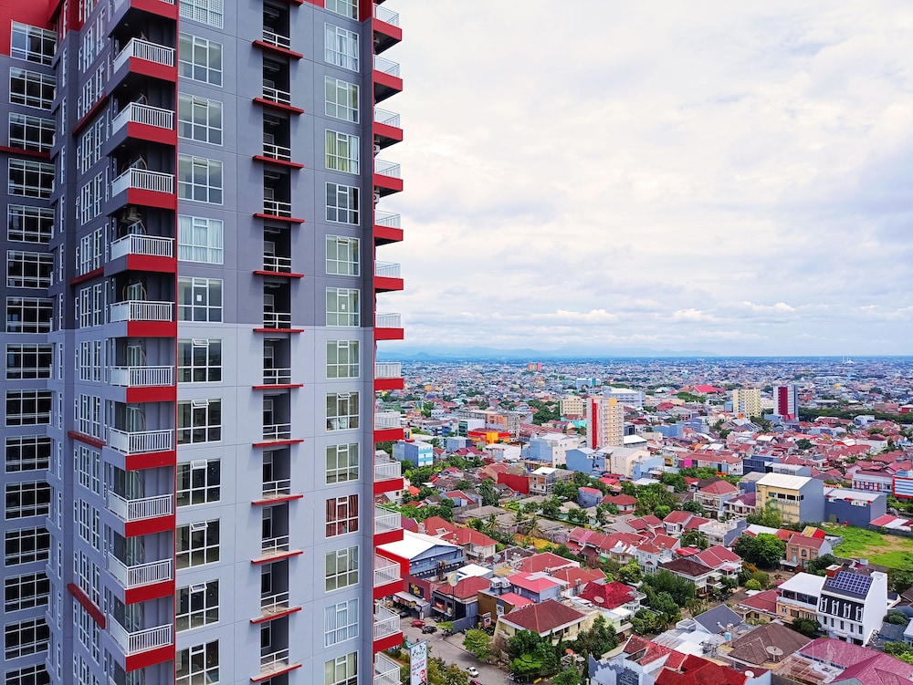 comfort 2br at 28th floor vida view makassar apartment