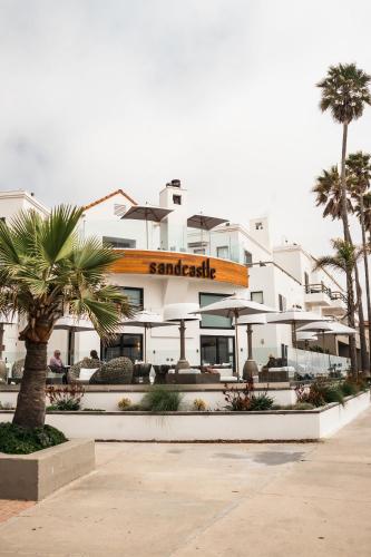 sandcastle hotel on the beach
