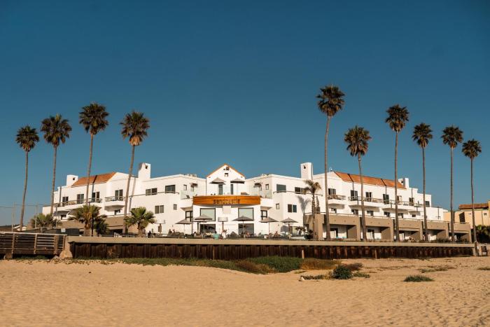 sandcastle hotel on the beach