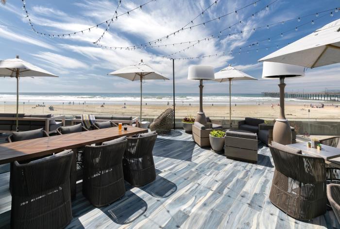 sandcastle hotel on the beach