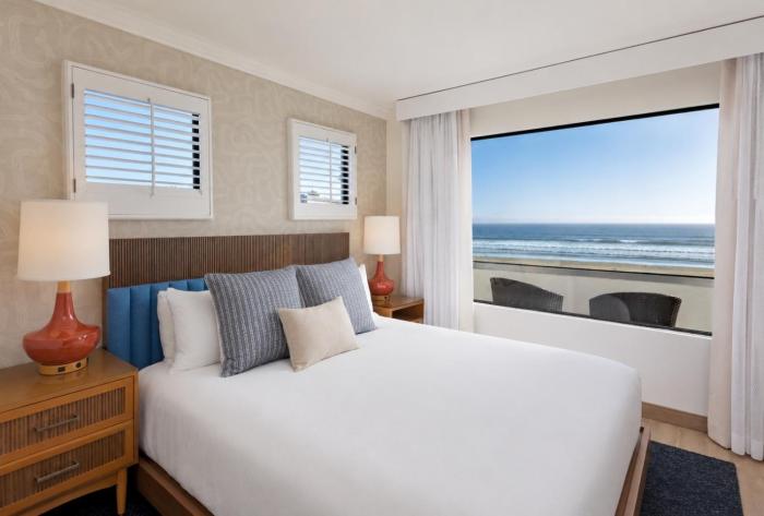 sandcastle hotel on the beach