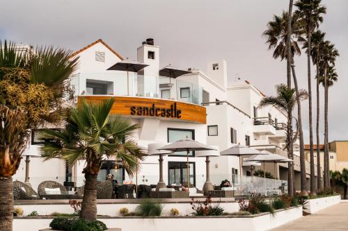 sandcastle hotel on the beach