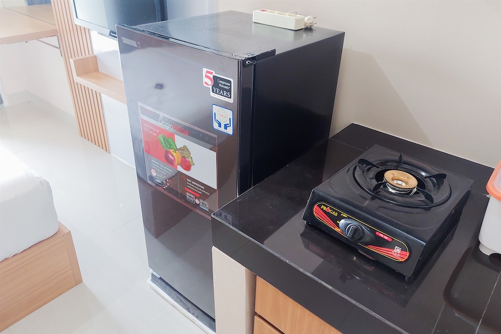 minimalist studio apartment at serpong garden