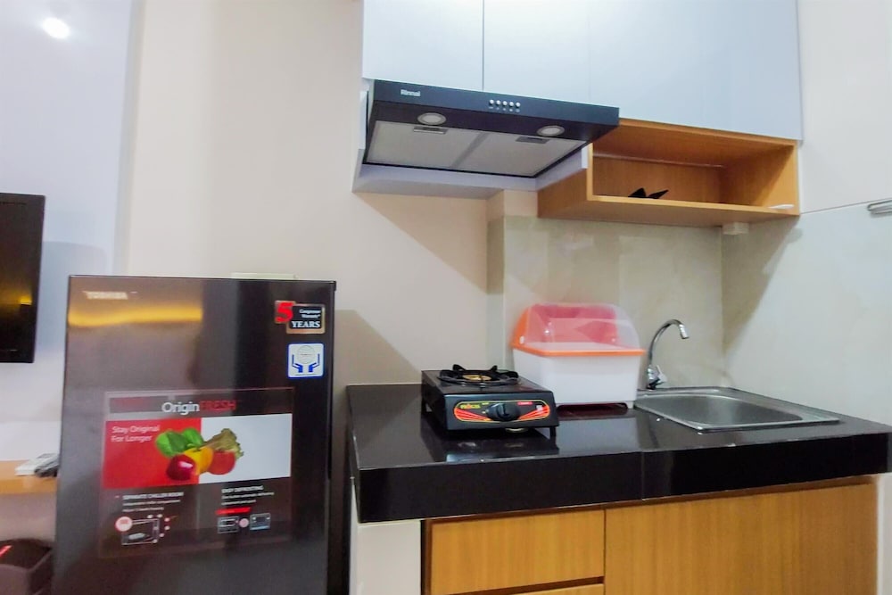 minimalist studio apartment at serpong garden