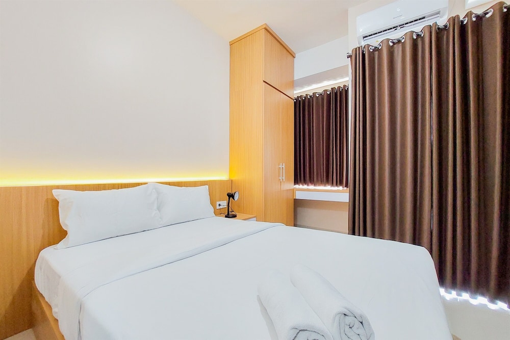 minimalist studio apartment at serpong garden