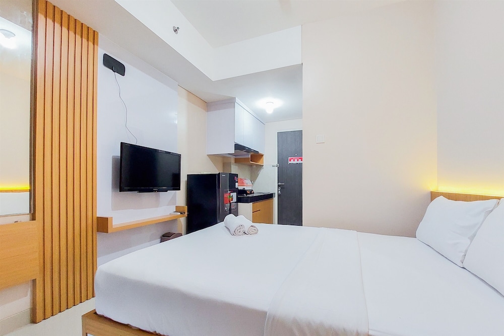 minimalist studio apartment at serpong garden