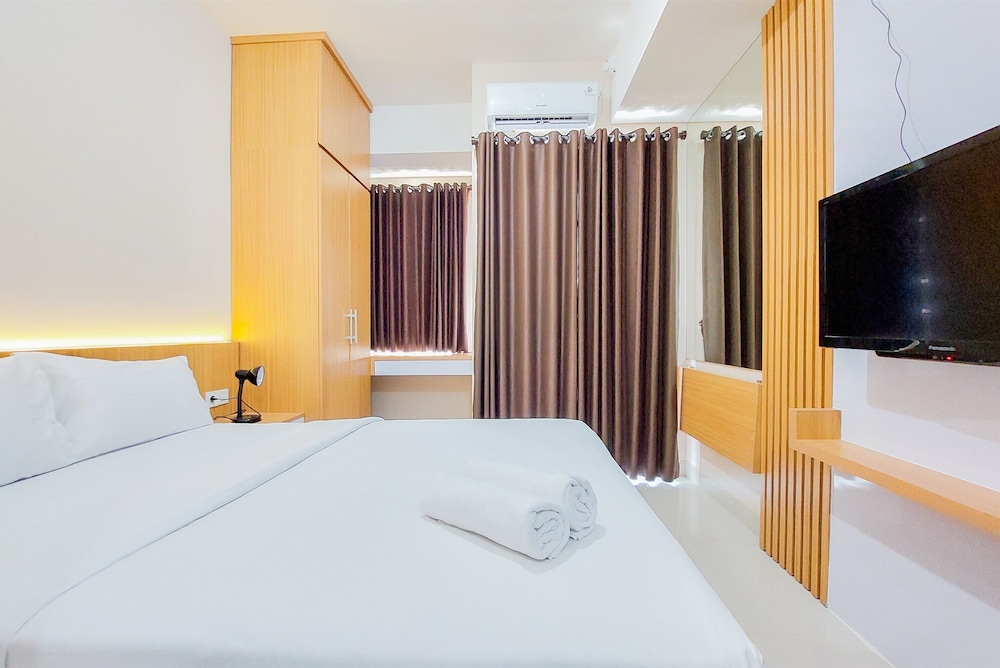 minimalist studio apartment at serpong garden
