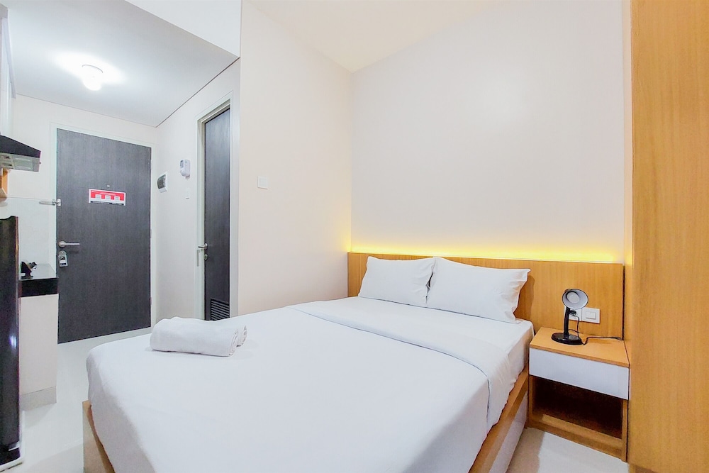 minimalist studio apartment at serpong garden