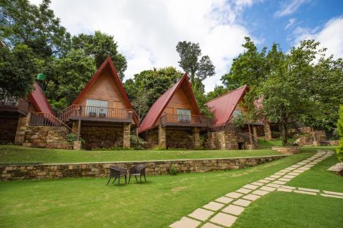 the pear orchard by countryside