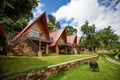 the pear orchard by countryside