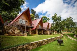 the pear orchard by countryside