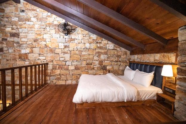 the pear orchard by countryside