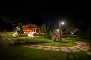 the pear orchard by countryside