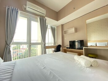 well designed studio apartment at taman melati jatinangor