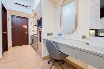 simply look and comfort studio room at casa de parco apartment