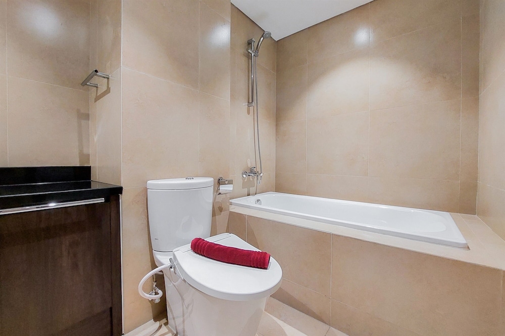 spacious 2br at branz bsd apartment