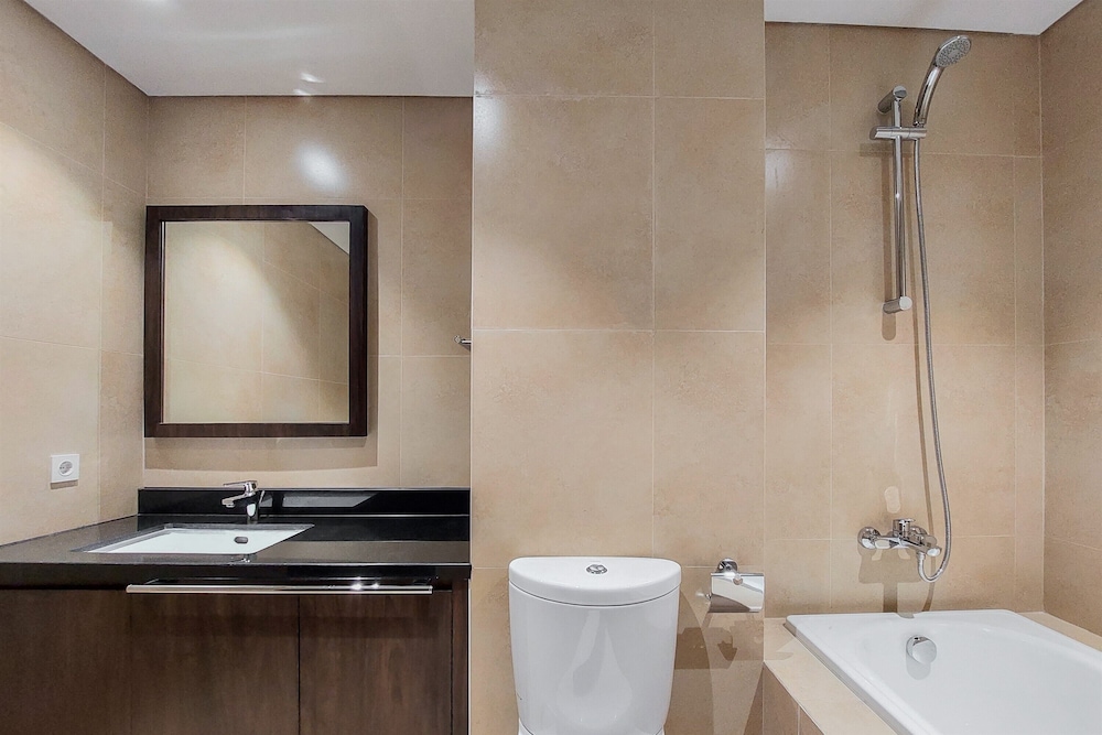 spacious 2br at branz bsd apartment