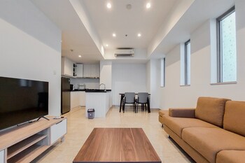 spacious 2br at branz bsd apartment