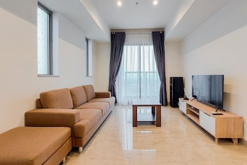 spacious 2br at branz bsd apartment