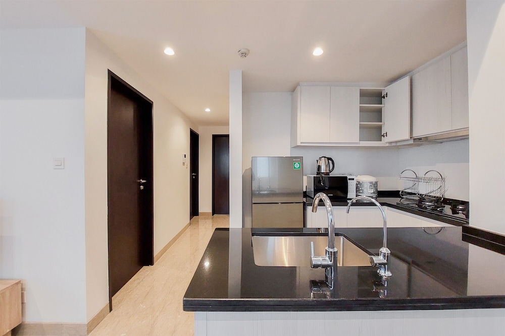 spacious 2br at branz bsd apartment